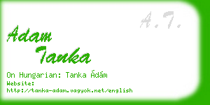 adam tanka business card