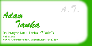 adam tanka business card
